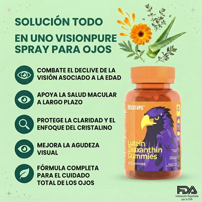 Gomitas para la vision Lutein