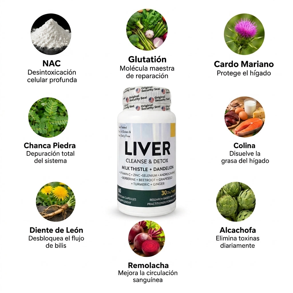 Limpiador de higado Liver Clenase & Detox