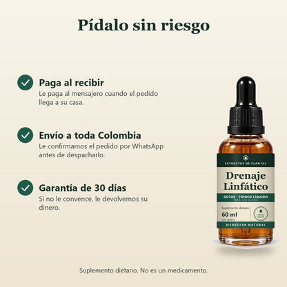 Paga al recibir, envío a toda Colombia y garantía de 30 días