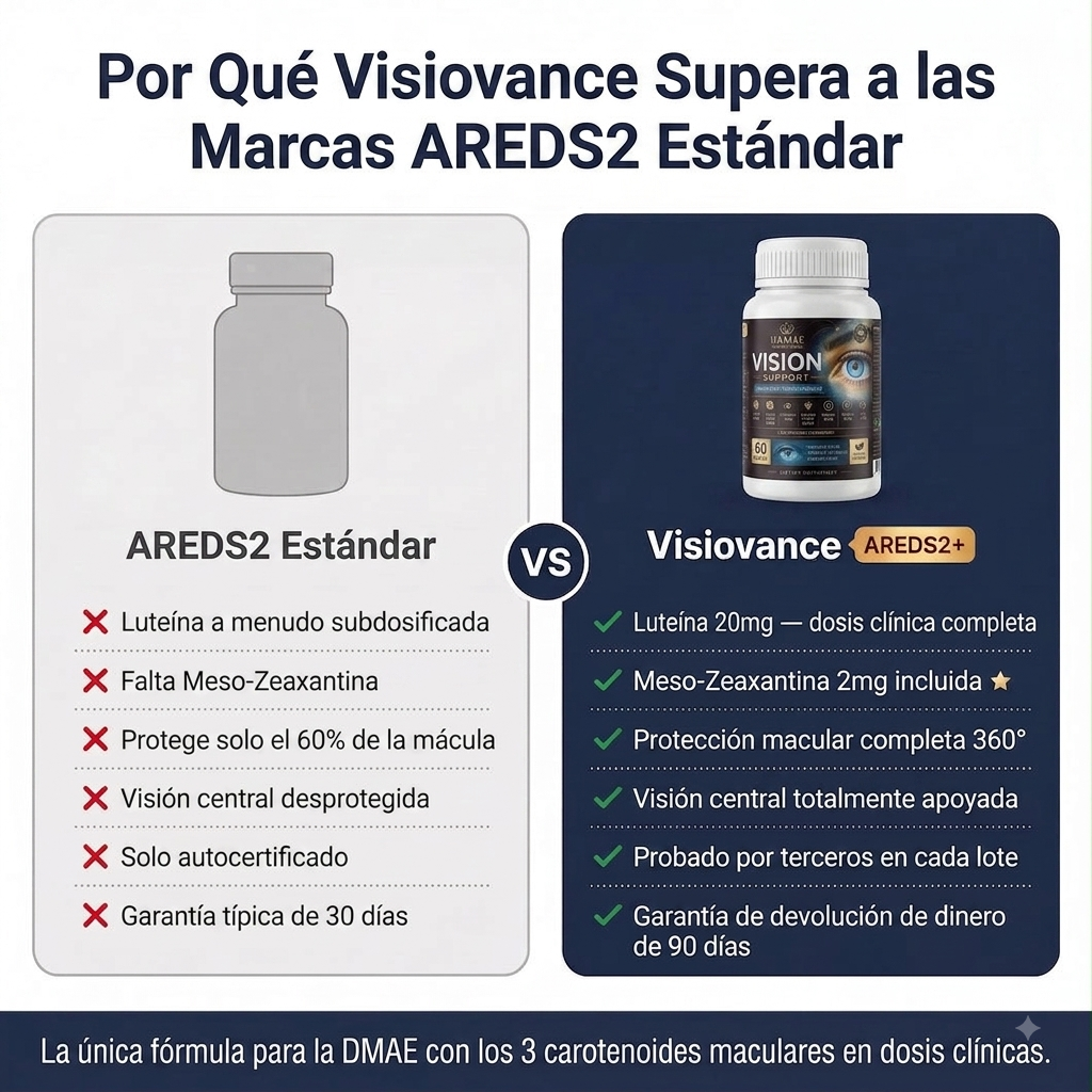 Suplemento Vision 15 en 1 Formula avanzada para el ojo